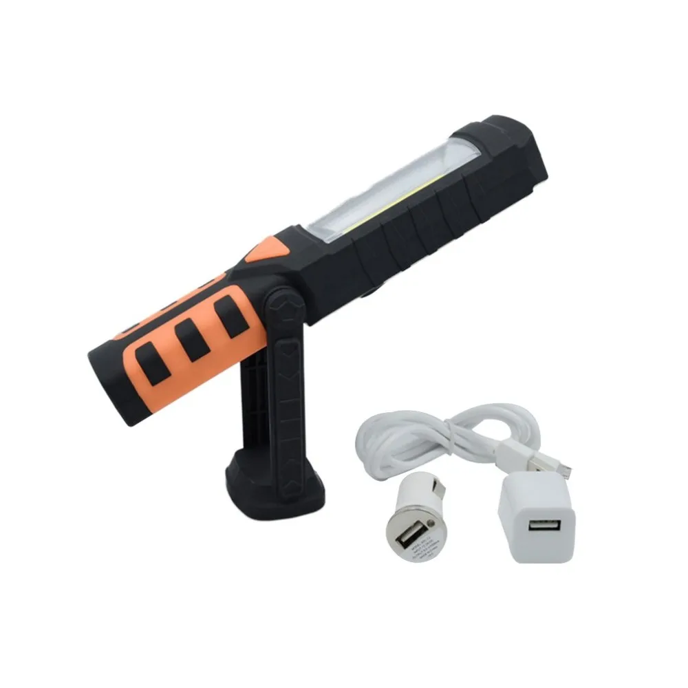 

Portable 10W COB LED Rechargeable Work Light Flashlight Car Repairing Inspection Light Magnetic Emergency Light