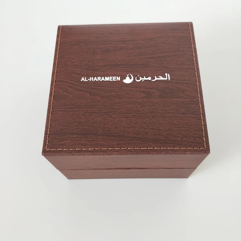 Кожаная Подарочная коробка HRM для часы Azan 6102 6106 6208 6287 6371 6341 и т. Д. с логотипом AL