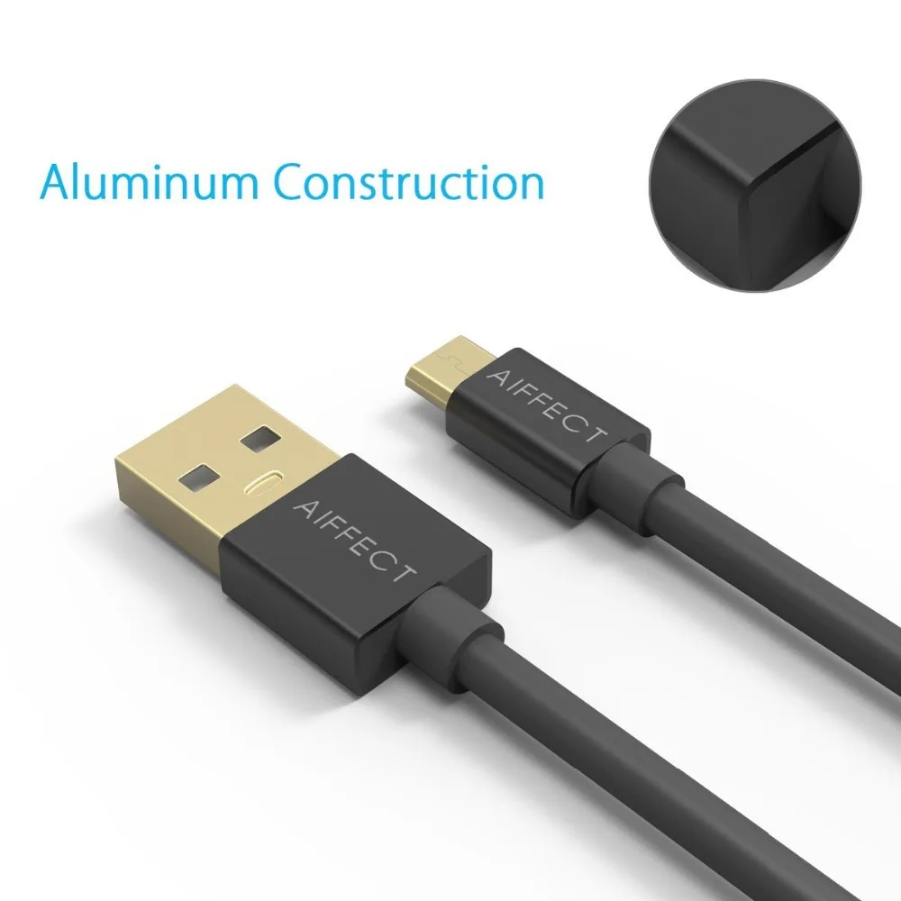 AIFFECT 3 шт. 1,5 м кабель Micro USB Высокоскоростной зарядный кабель микро-СВЕТОДИОДНЫЙ модуль панели управления B для USB синхронизации данных 5FT x3