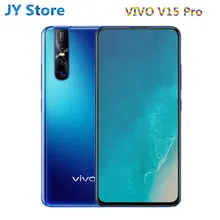 Мобильный телефон vivo V15 Pro с глобальной версией 6G 128G 48MP Snapdragon 675 Octa Core 6,3" в экране с отпечатком пальца мобильных телефонов