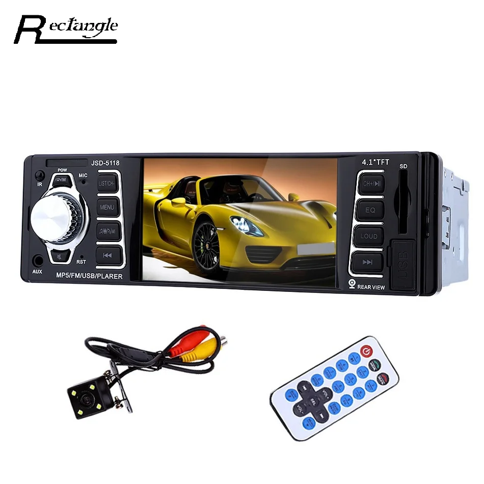 4.1 inch Bluetooth Car MP5 Player 7020G Stereo FM Car Radio MP3 Audio
