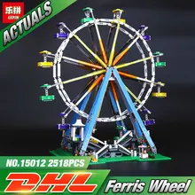 DHL LEPIN 15012 2478Pcs City Expert Ferris Wheel Model Building Kits Blocks Bricks Toys Compatible 10247