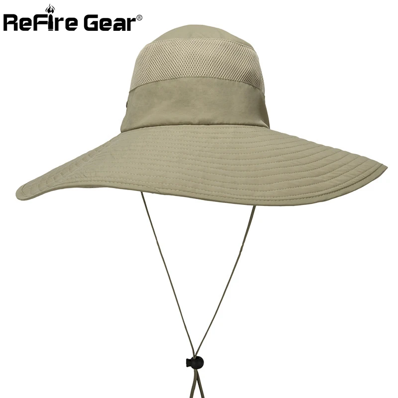 Мужская армейская тактическая Кепка ReFire Gear с широкими полями из снайпера