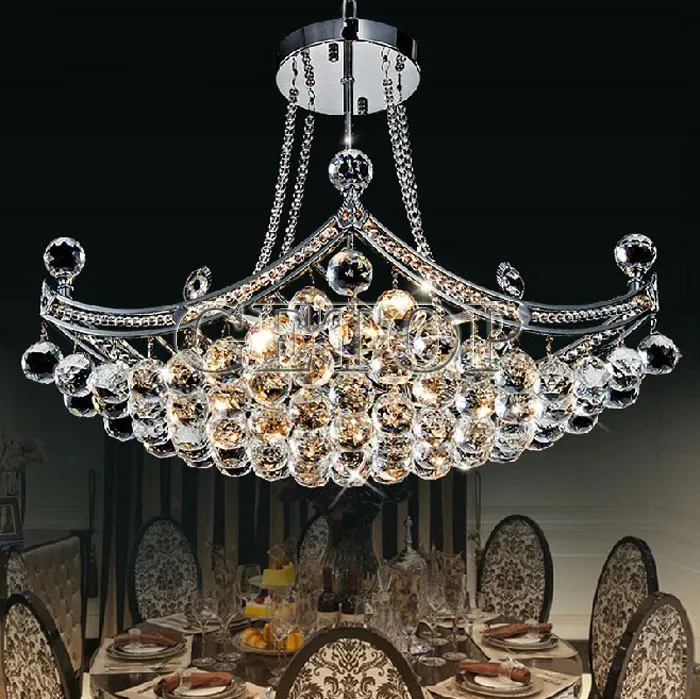 Z Modern Simple Crystal chandelier European style Chandelier Luxurious lighting fixture for restaurant bedroom livingroom