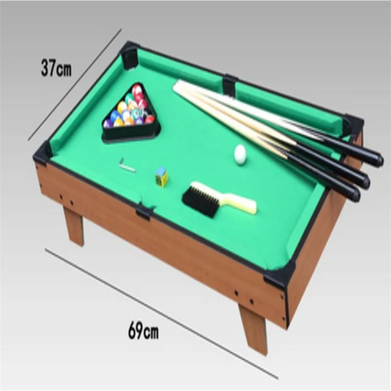 69.5*37*13.5cm Whole set Portable game pool table billiard table For