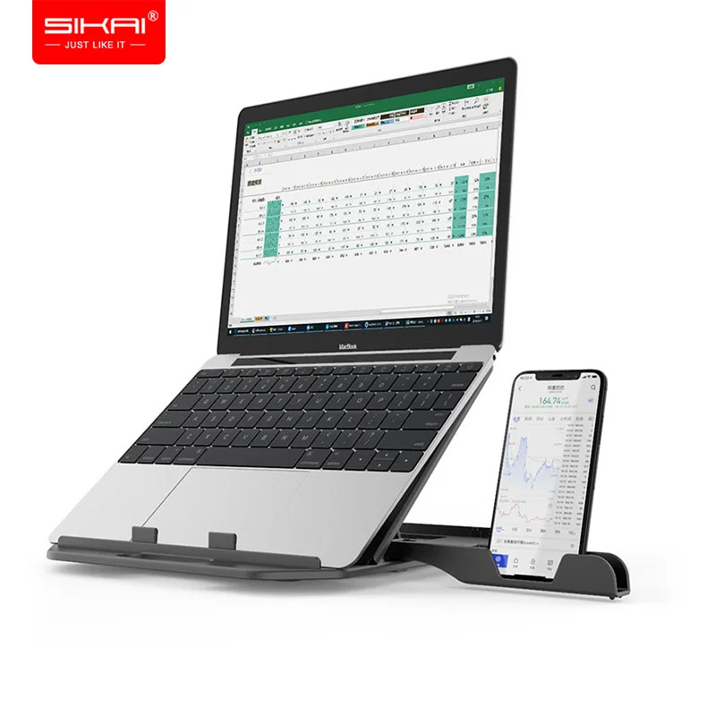Laptop Stand Rotatable Adjustable notebook mobile phone holder monitor base portable accessories SIKAI