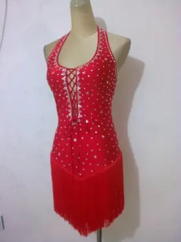 

New style Latin dance costume sexy senior tassel latin dance competition dress for women child latin dnace dresses S-XXXL