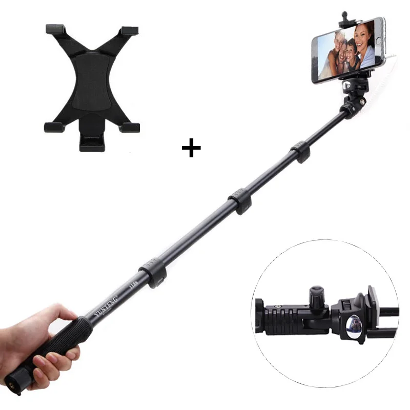 New arrival wired selfie stick for iphone and samsung