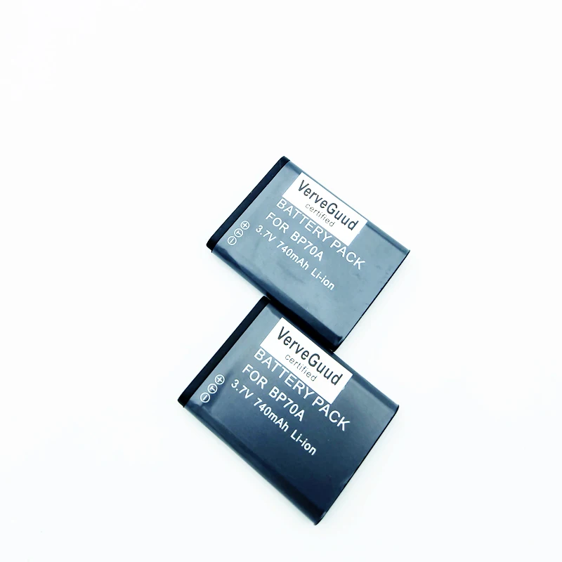 VerveGuud(RUEITOP) BP 70A EA BP70A аккумулятор для SAMSUNG AQ100 DV150F ES65 ES67 ES70 ES71 ES73 ES74 ES75 ES80 MV800