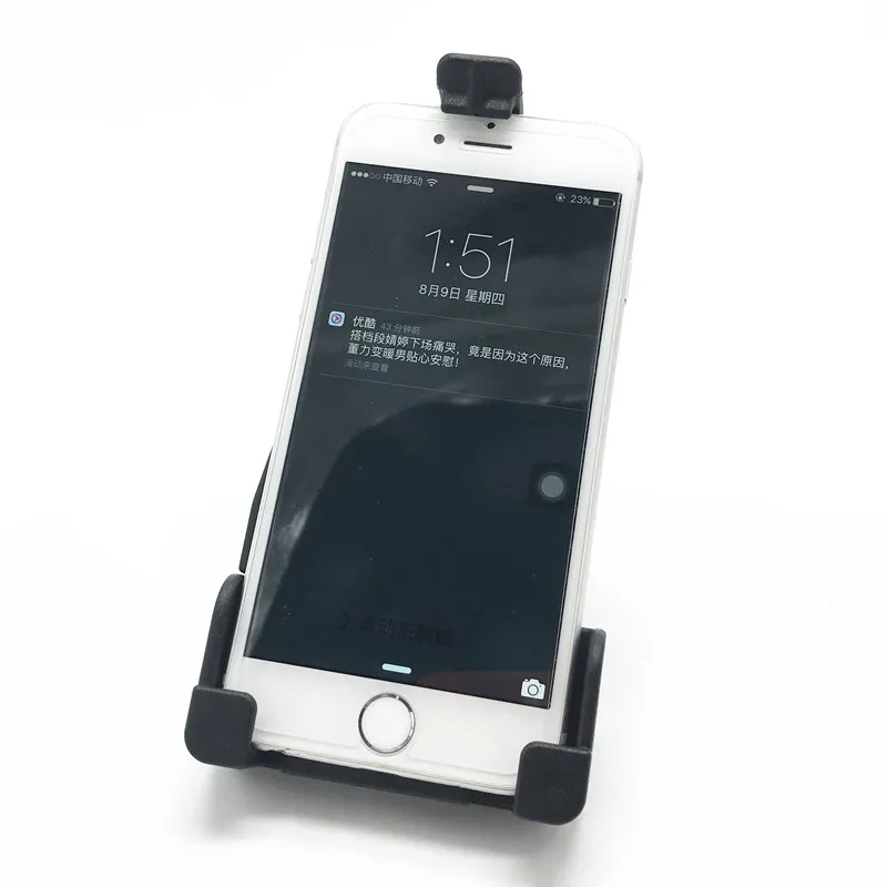 Heavy Duty Fork Stem Mount with 1 inch ball Double Socket Arm Bike Motorcycle Mount Holder Kit Fits for Mobile phone ram mount