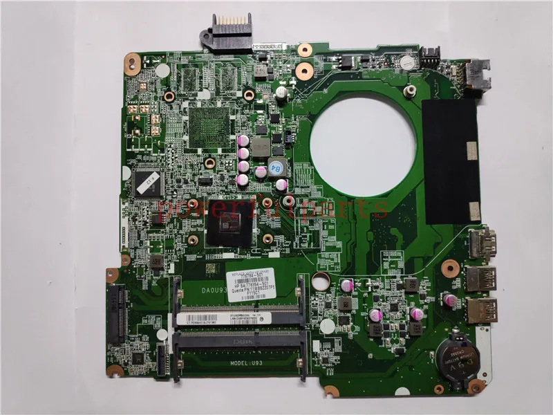 Материнская плата для ноутбука DA0U93MB6D0 776784-501 776784-001 HP 15-F материнская с E1-2100 ЦП