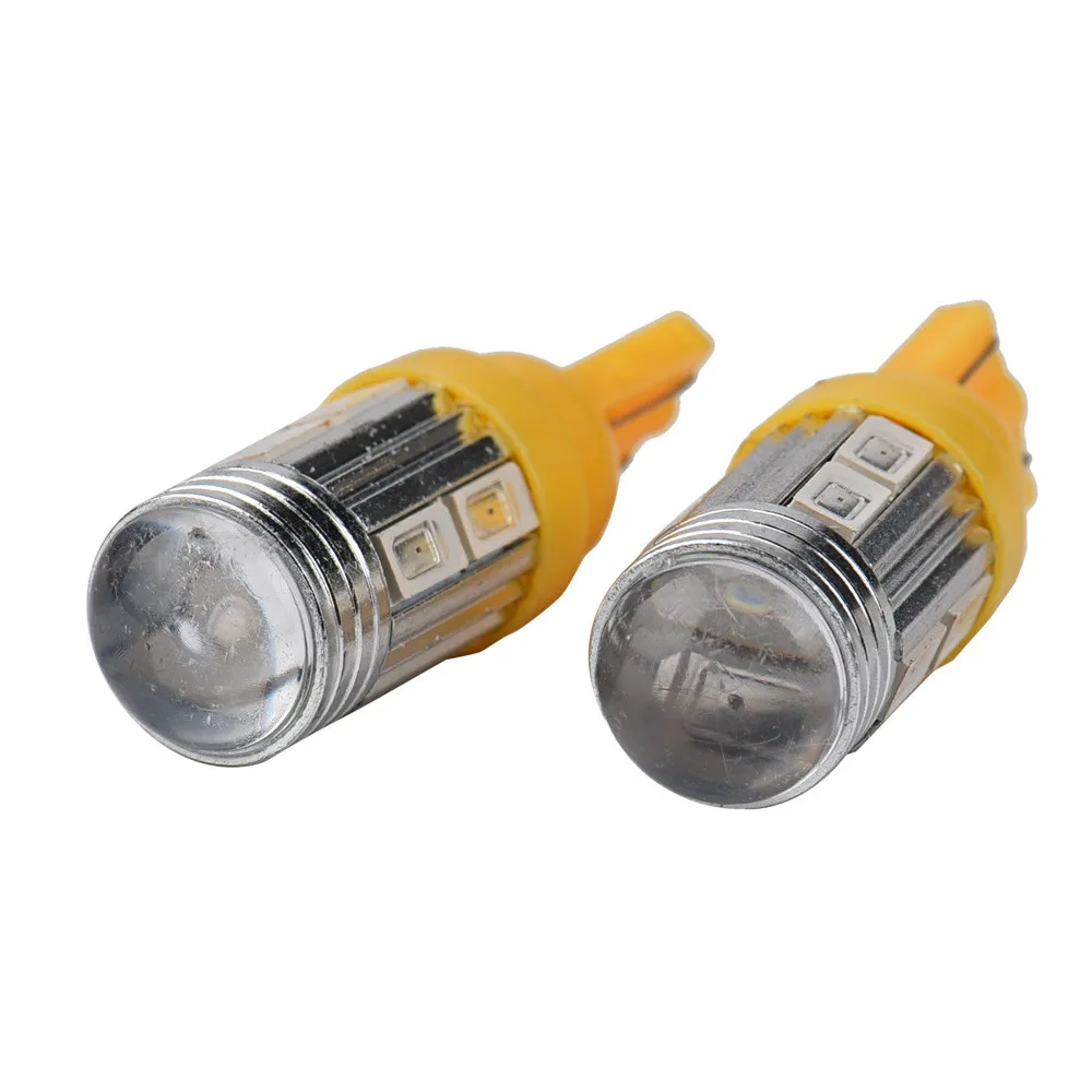 Автомобильный Автомобиль 2x T10 158 194 168 W5W 5730 10 smd Светодиодная лампа для автомобиля