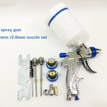 601 HVLP пистолет-распылитель 1,4 мм 1,7 мм 2,0 мм стальной распылитель для краски Профессиональный Аэрограф-распылитель для окрашивания автомобилей