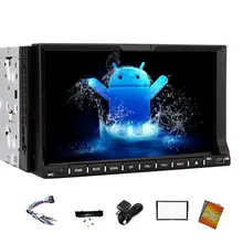 Android 4.4 7″ Car GPS Stereo for Navigation 2 Din DVD Player Bluetooth For Hands free phone calling In Dash Headunit