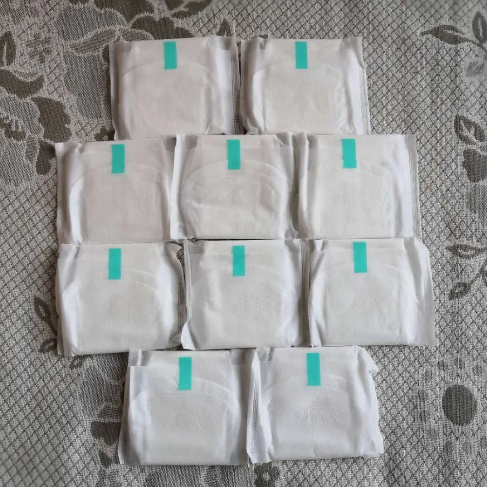 

10pads 300mm Sanitary Towel Menstrual Pads Use At Night Negative Ion Pad Sanitary Napkins Panty Liner