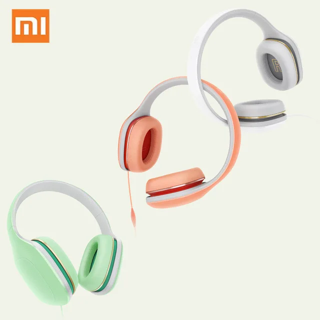 

100% original XiaoMi headphone Easy Version + MIC 3.5mm MI HiFi stereo Volume control Headset drop shipping