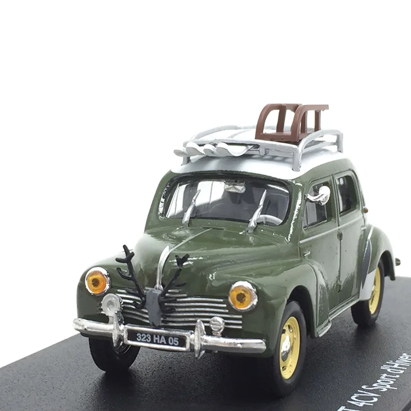 

1/43 Snowmobile Version Sled Alloy 4CV Sports D Hiver Model Cars Toy Diecast Wagon Gift Vehicle Car Toys For Collection