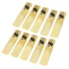 10pcs High Quality Saxophone Reeds Strength 2.5 2-1/2 Reeds Bamboo Musical Instruments Woodwind Gear for Alto Saxophones ► Photo 1/6