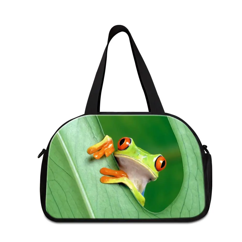 Dispalang милые животные спортивные сумки для женщин большой емкости выходные сумки для женщин крутая змея вещевой мешок для мужчин сумка для путешествий - Цвет: Прозрачный