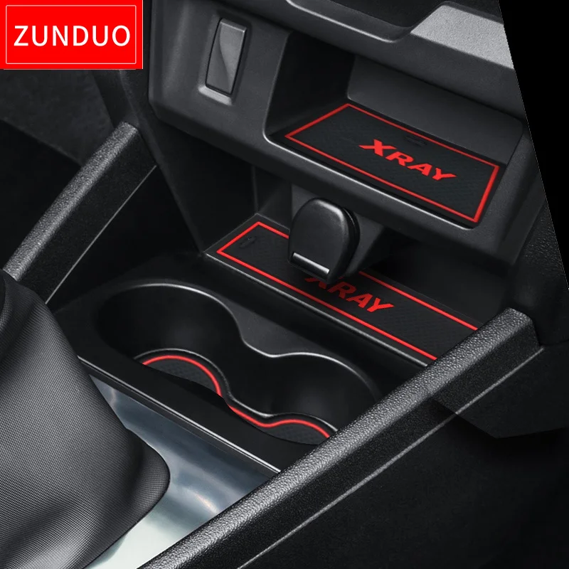 12PCS Inner Door Gate Non-slip Pad Mat For Ford Mustang 2015-2019