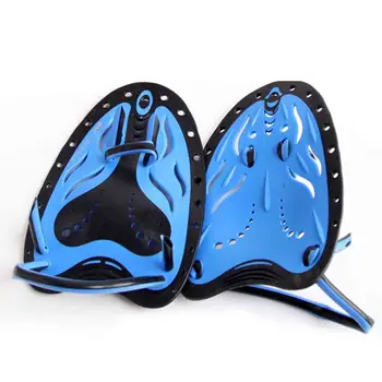 

Swimming Beginner Practice Swim Training Paddles Adjustable Diving Training Hand Fin Flippers Flat Paddle for Adults Children