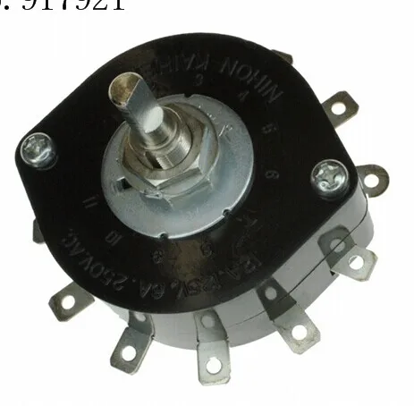 

[ZOB] HS16-2N imported from Japan nkk day open HS16-1 rotary switch HS16-1SN large current rotary switch --10pcs/lot