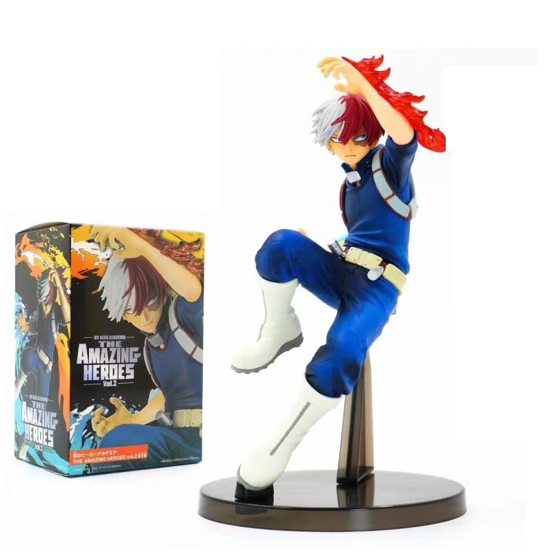 

19cm My Hero Academia Boku no Hero Academia the Movie Todoroki Shoto Action Figure Toy Doll