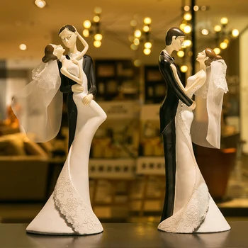 

XXXG The wedding gift decoration decoration crafts lovers living room TV cabinet decoration style Home Furnishing accessories