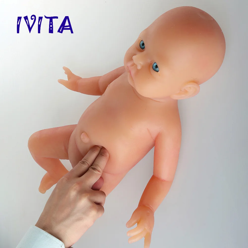 IVITA WG1521 50 см 3600 г реалистичные силиконовые куклы Reborn для новорожденных малышей реалистичные кожи мягкие высокое качество девоче