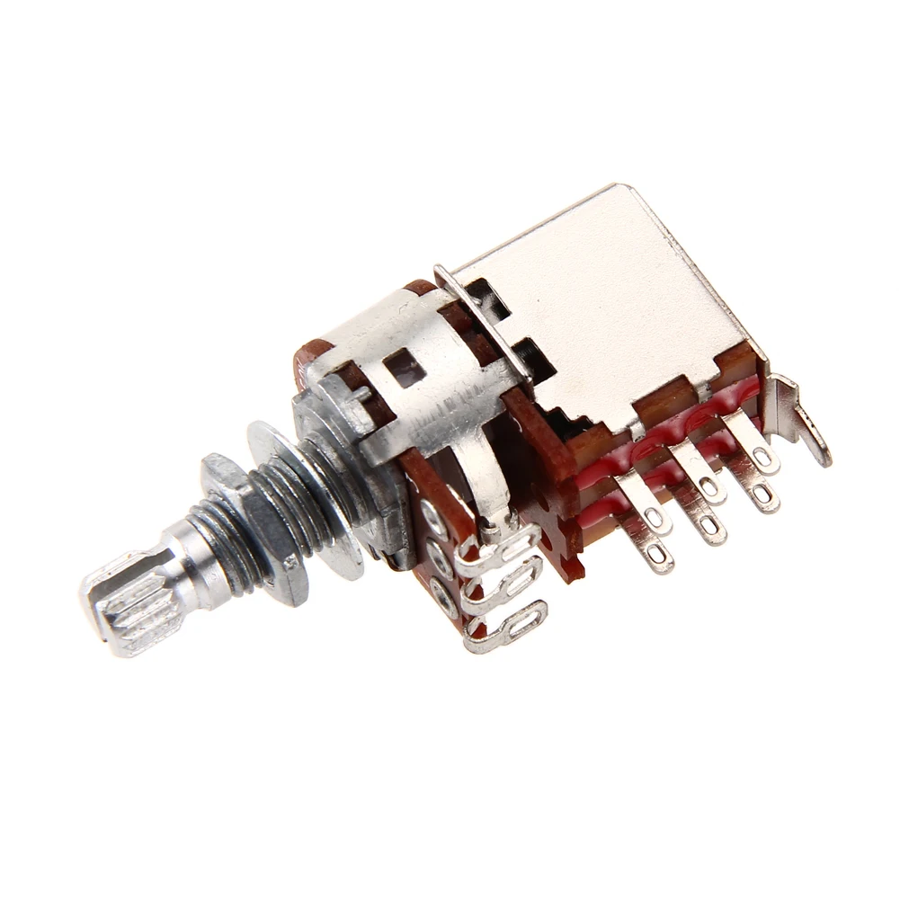 Хромированная гитарная ручка переключателя A500K B500K A250K B250K ...