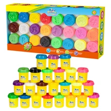 8/12/24 Цвета Пластилин детские игрушки "Сделай своими руками", обучающая и развивающая супер светильник глина мягкая глина развивающие игрушки