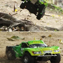 A969 высокое Скорость Р/У Машинки 2,4G 1/18 весы Дистанционное Управление короткий курс грузовик с 4 колеса, амортизаторы, Радиоуправляемый автомобиль