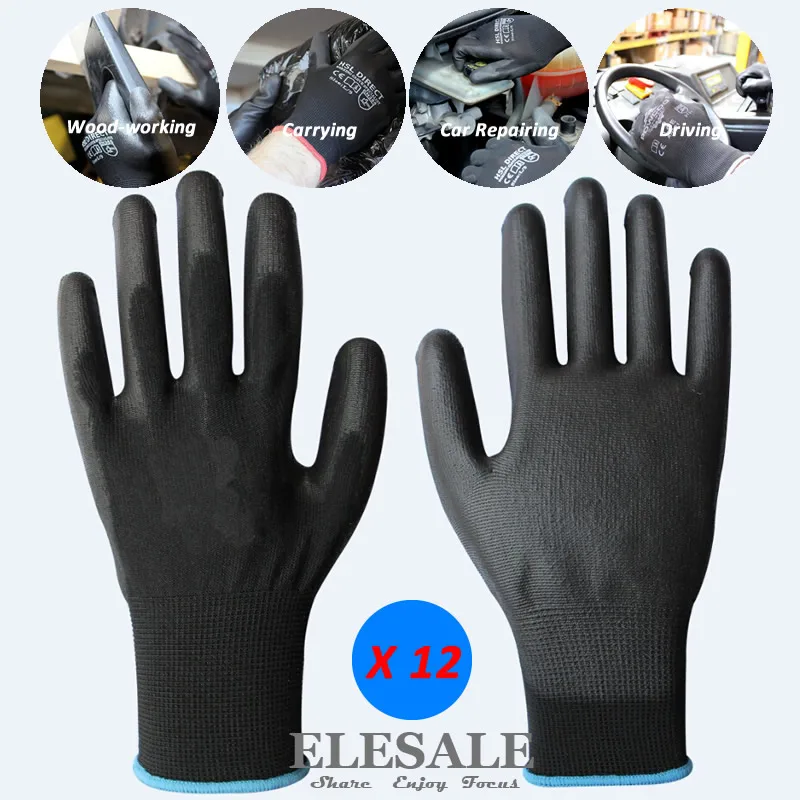 Mechanic Gloves Pu Gloves Work Gloves Work Gloves Nylon