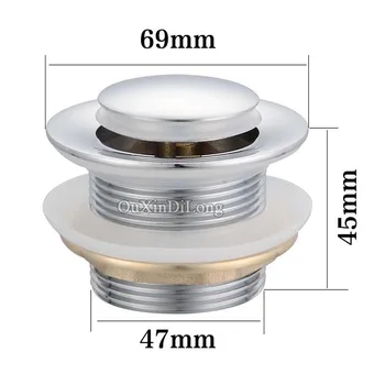 

Free shipping copper bounce bathtub drainer with drain pipe,KF171