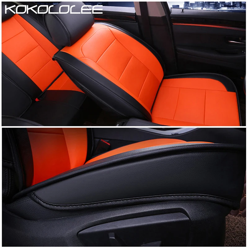 KOKOLOLEE из искусственной кожи чехол на сиденье автомобиля для Volkswagen все модели vw