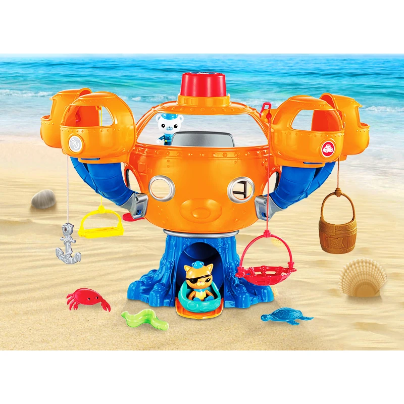 Octonauts замок осьминога игрушка ракушки Kwazii песо шеллингтон Даши Professor Inkling