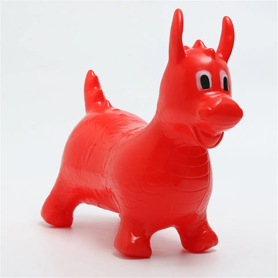 bouncy rubber horse