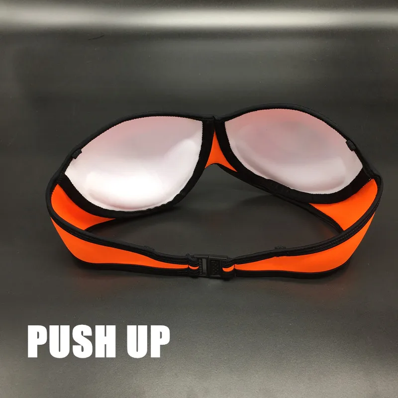 Неопрен Bi Push Up чашки плесень неопрен купальник бикини Купальники бинты Бикини