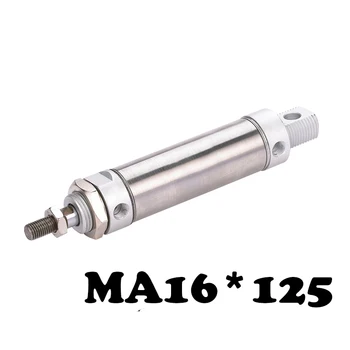 

MA16-125 Stainless steel mini cylinder High Quality MA Type Air Cylinde Pneumatic Cylinder