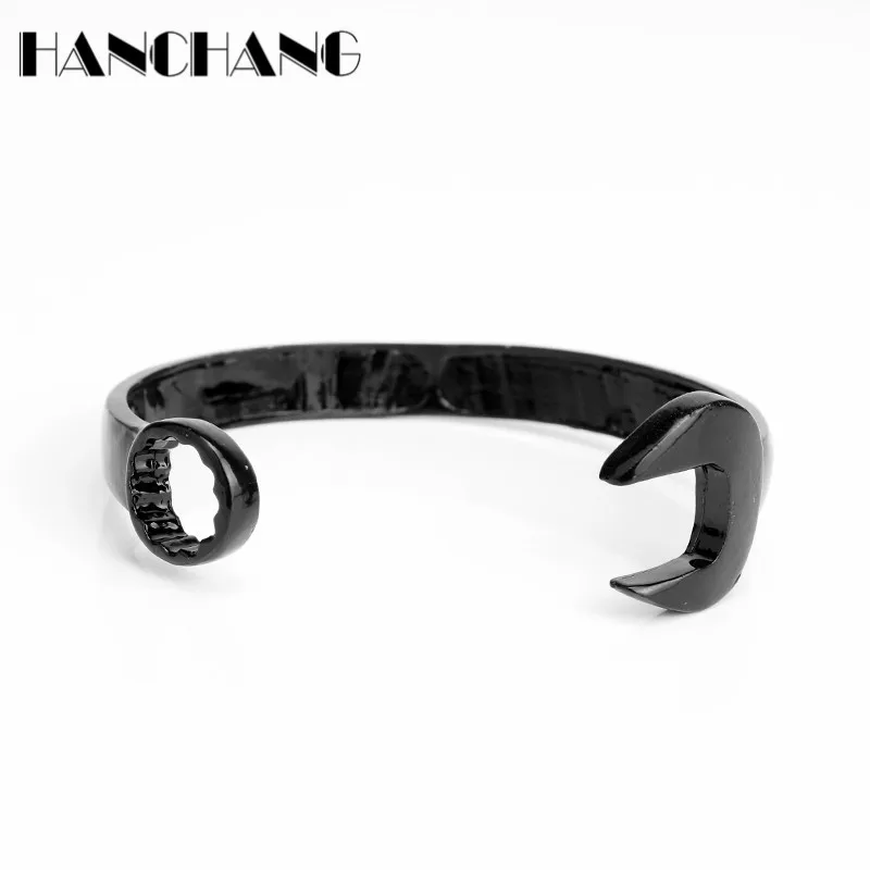 New Brand Tools Wrench Bangles Open Bangle Men Women Punk Jewelry accessories bracelets