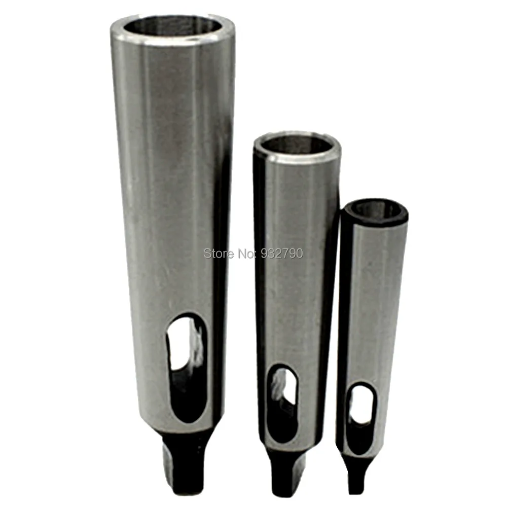3pcs Morse Taper Drill Sleeve Adapter MT1 MT2 MT2 MT3 MT3 MT4 Lathe