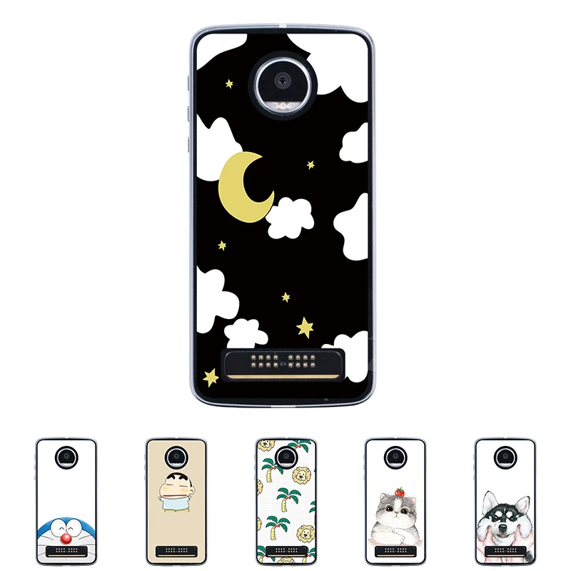 

For Motorola Moto Z Play 5.5 inch Hard Plastic Case Mobile Phone Cover Bag Cellphone Housing Shell Skin Mask Color Paint