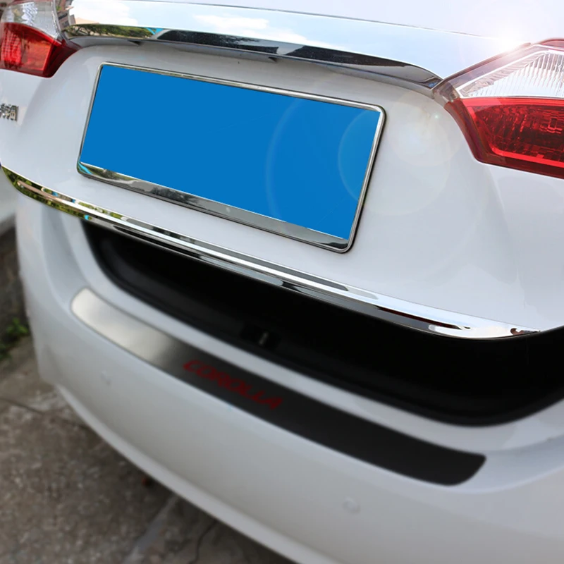 1 шт. дверная наклейка из нержавеющей стали для toyota corolla 2014 2015 2016 2017 2018 | Автомобили