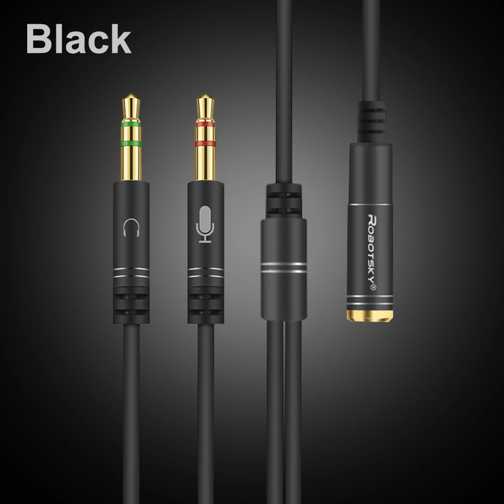 Jack 3.5mm Audio Cable Headphone Microphone Splitter 2 Male to Female Jack 3.5 Extension Aux Cable Adapter for Phone Latpop Jack 3.5mm Audio Cable Headphone Microphone Splitter 2 Male to Female Jack 3.5 Extension Aux Cable Adapter for Phone Latpop