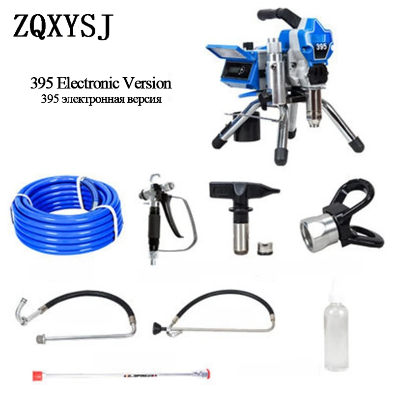 2019 New 450 395 electric high pressure airless spraying machine Latex paint spraying machine Paint paint spraying tools
