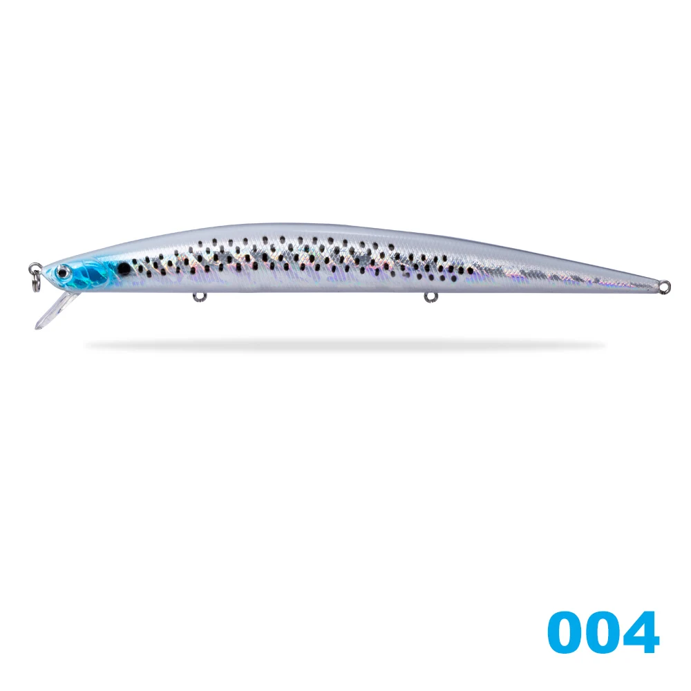 Hunthouse Tide Slim Minnow flyer175 плавающая жесткая приманка для рыбалки Морская рыбалка 175 мм 25 г/34 г ABS пластик для морской щуки - Цвет: 25g-A004