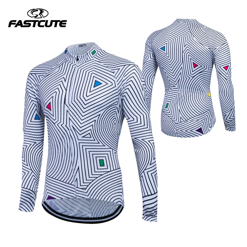 

fastcute Men Cycling Jersey Long sleeve 2016 Bicycle breathable Cycling Clothing ropa ciclismo maillot ciclismo Bicycle Clothes
