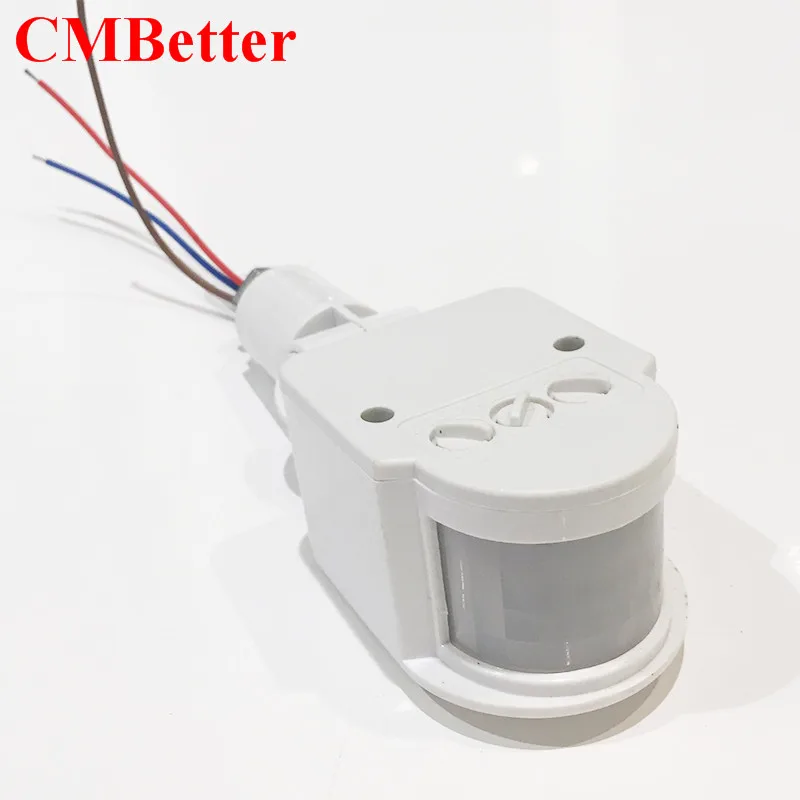 New Arrival Smart Body Sensors Switch PIR Infrared Motion Detector Sensors 10M AC220VDC12VDC24V For home lighting Y1 (5)