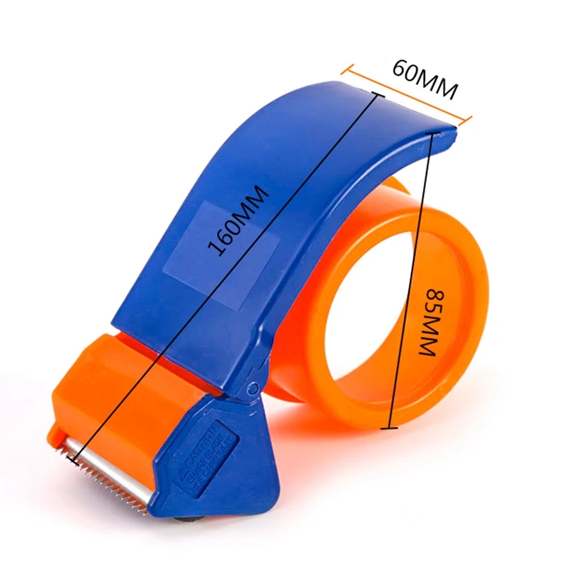Простая упаковочная посылка пластиковый ролик 48 мм/60 мм ширина ленты диспенсер для резки