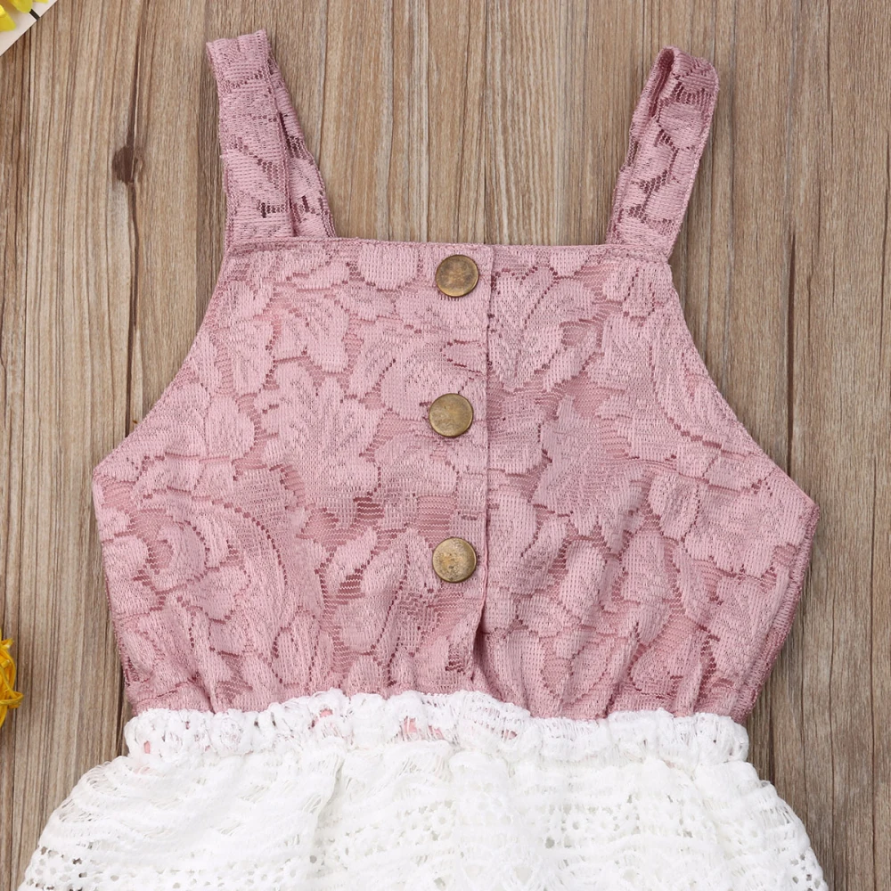 Летняя одежда для новорожденных девочек комплект одежды кружево кисточкой ползунки боди и комбинезон
